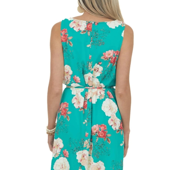 Staccato Floral Spring Dress - Picture 4 of 6